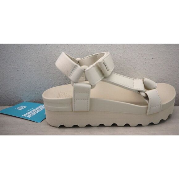 Reef CJ5946 Women's Sz 5 Vintage/Ivory Cushion Rem Hi Platform Sandals - Picture 6 of 16